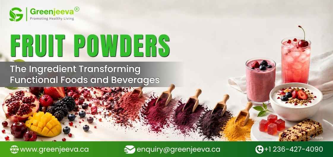 Fruit Powders- Ingredient Transforming Functional Foods and Beverages